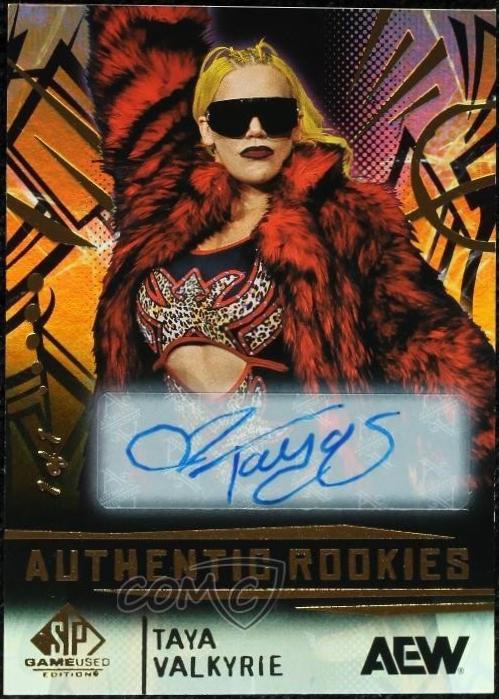 Taya Valkyrie [Gold Memorabilia Autograph] #85
