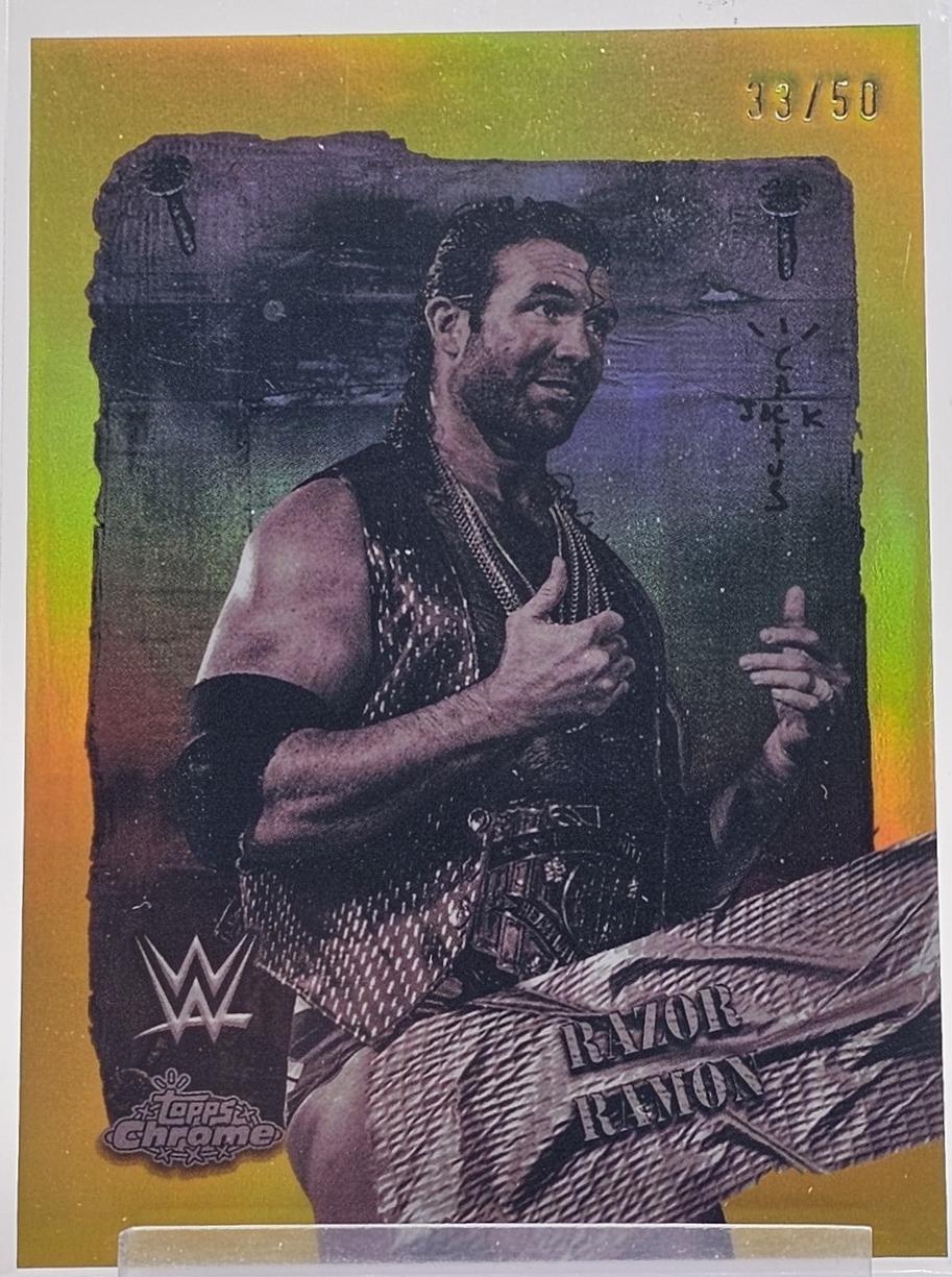 Razor Ramon [Gold Refractor] #RDR-20