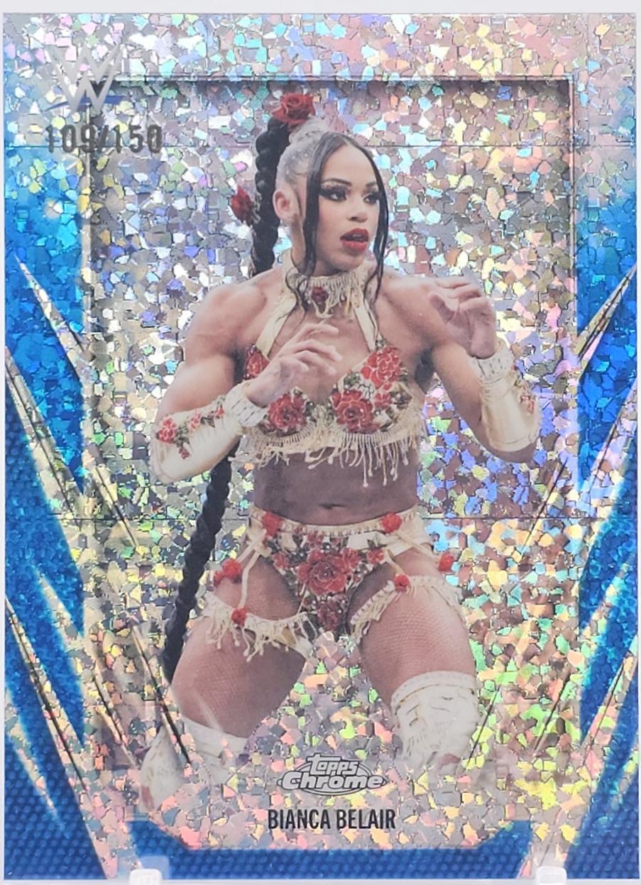 Bianca Belair [Blue Mini Diamond Refractor] #33