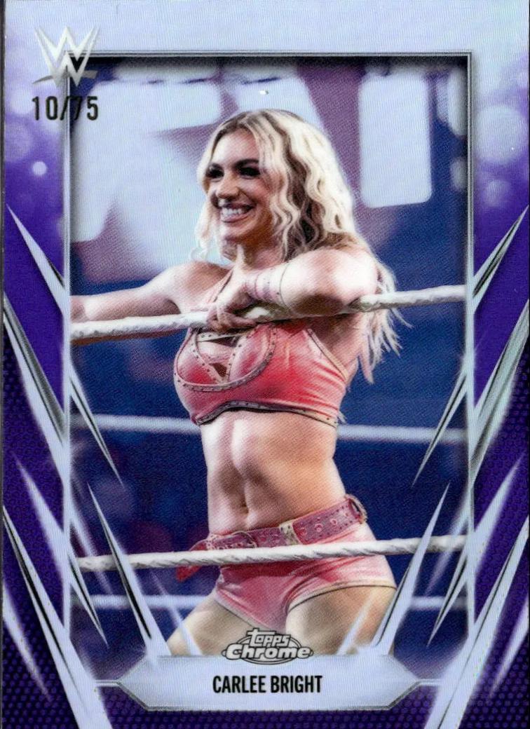 Carlee Bright [Purple Refractor] #159
