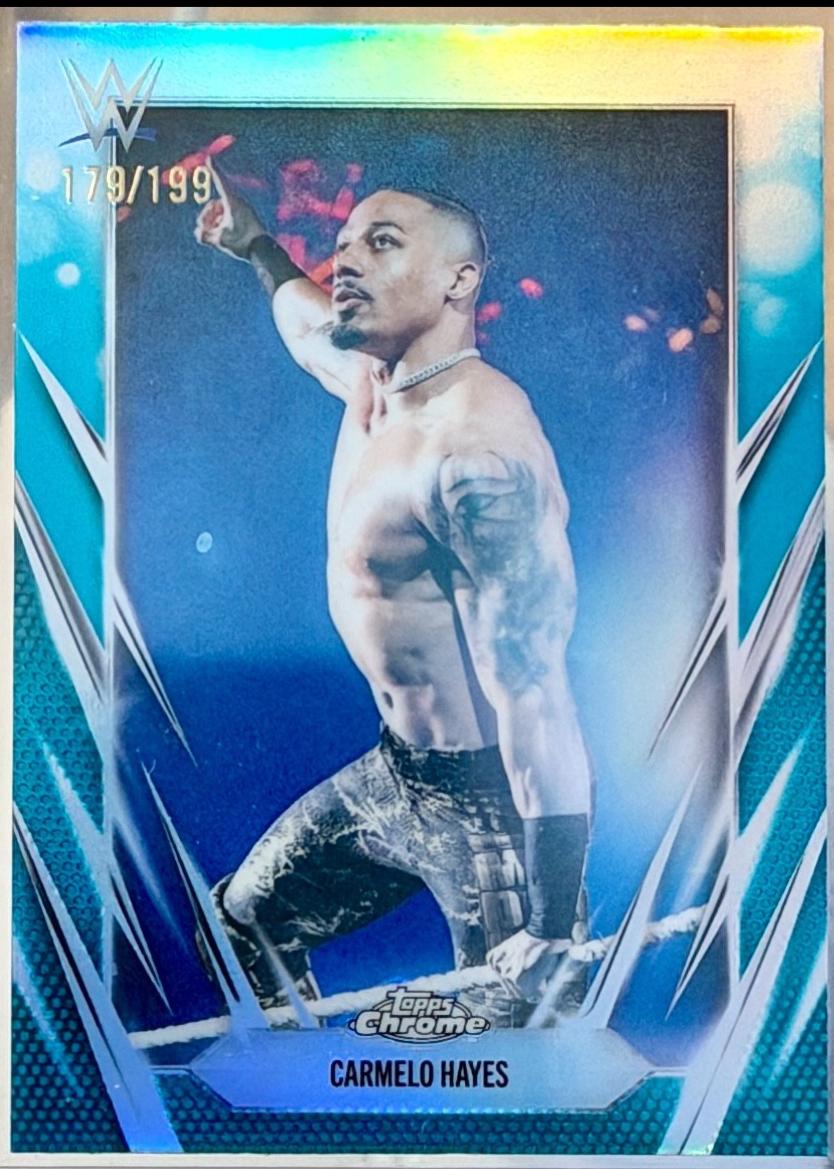 Carmelo Hayes [Aqua Refractor] #70