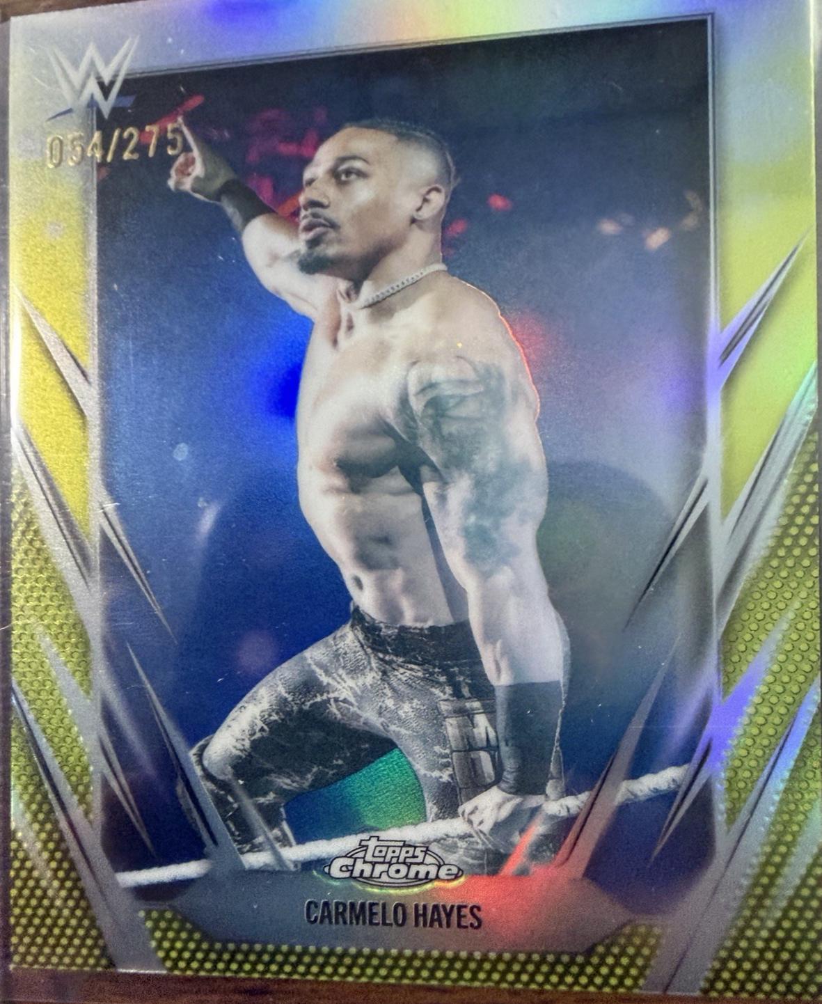 Carmelo Hayes [Yellow Refractor] #70