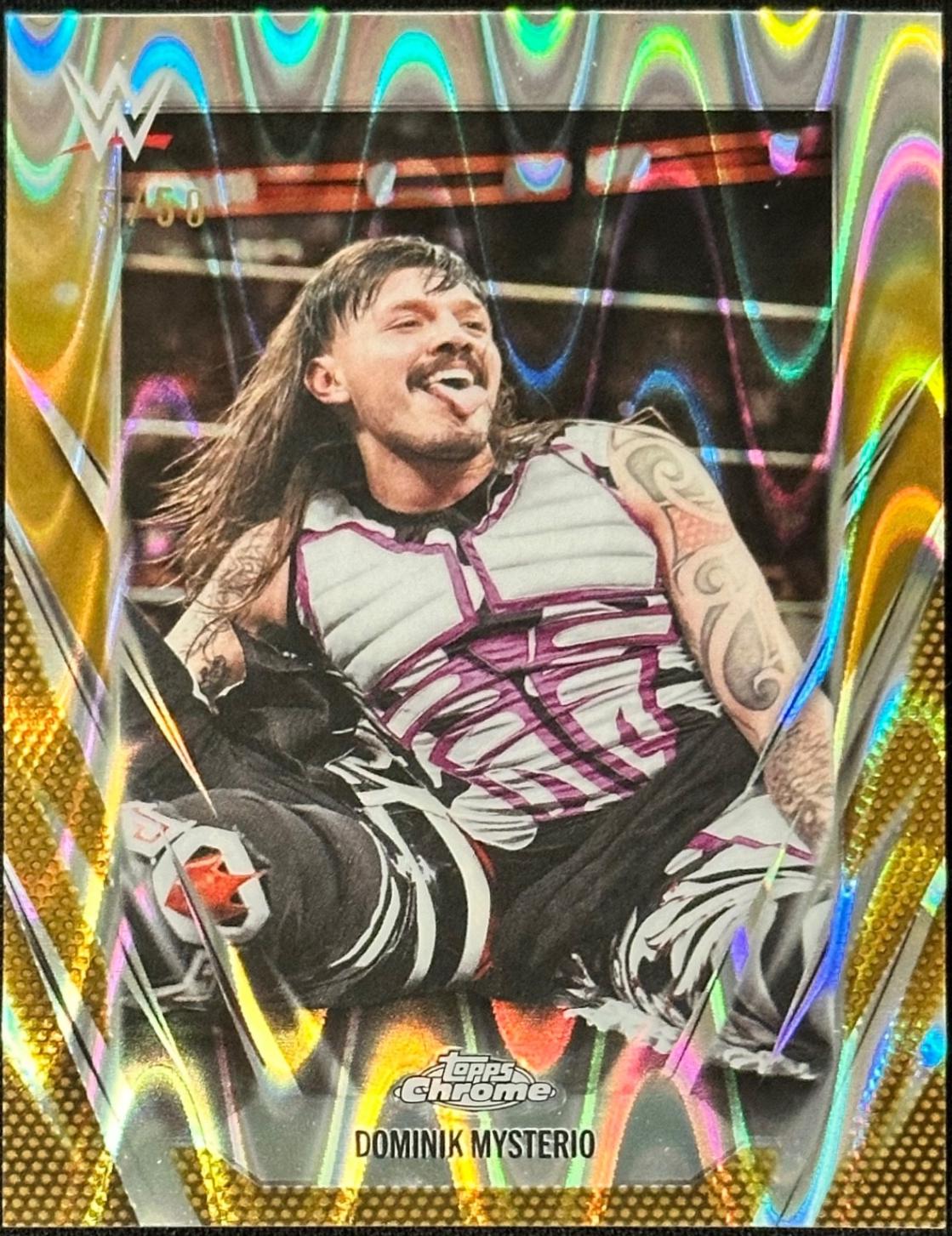 Dominik Mysterio [Gold RayWave Refractor] #73