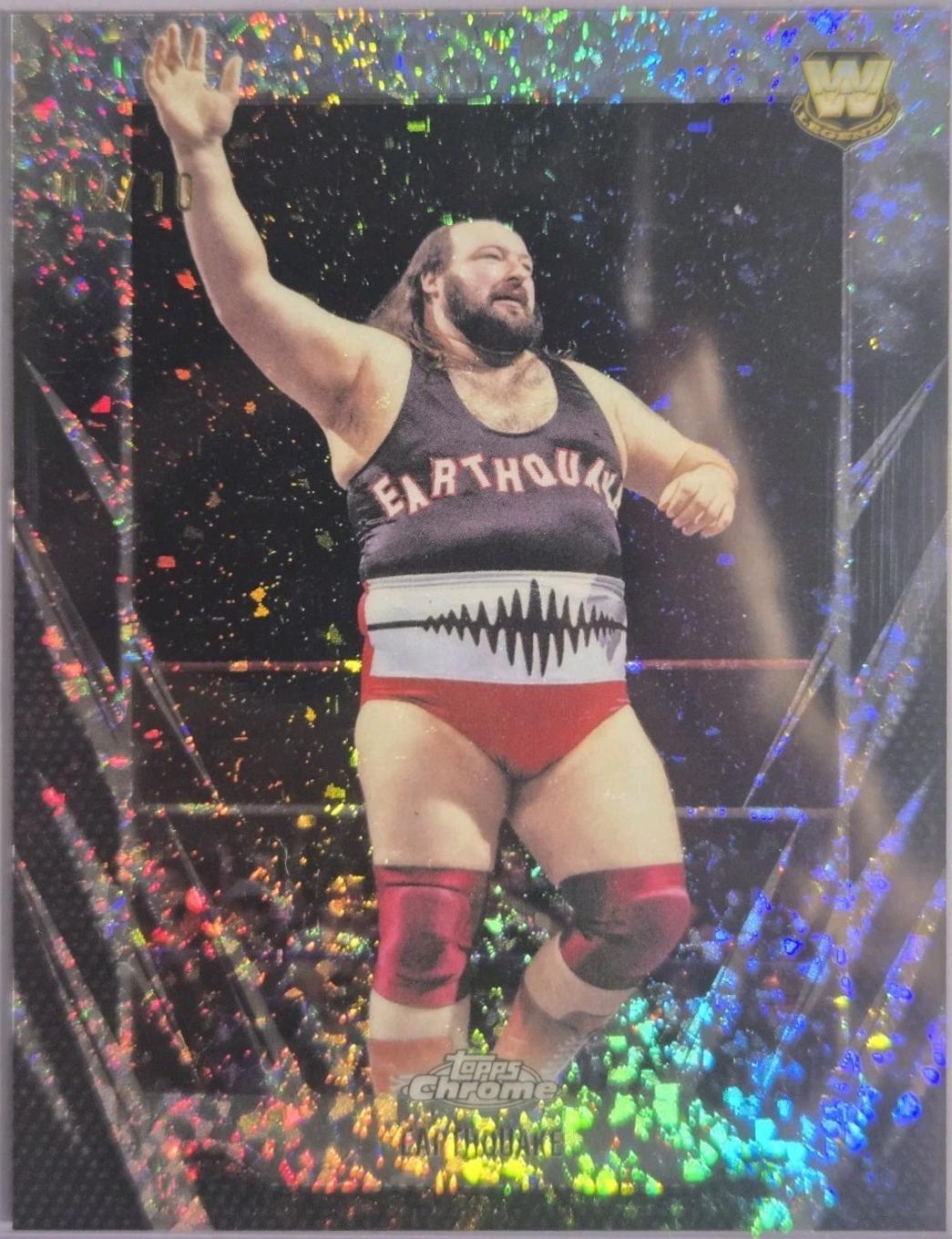 Earthquake [Black Mini Diamond Refractor] #106
