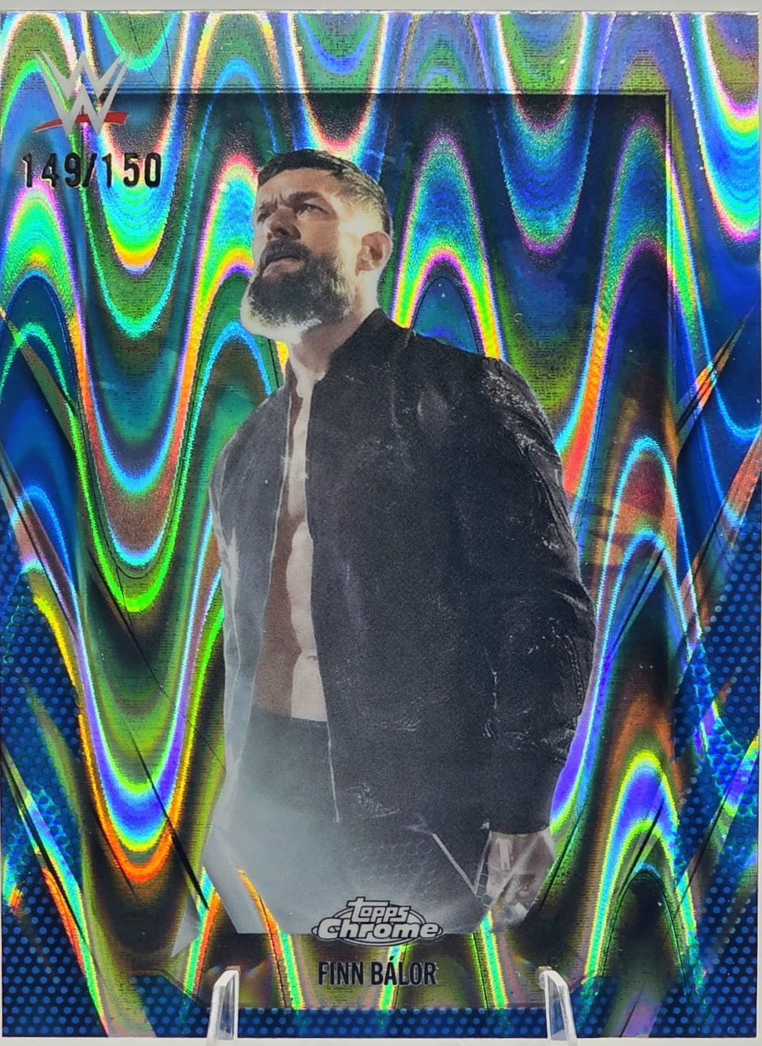 Finn Balor [Blue RayWave Refractor] #5