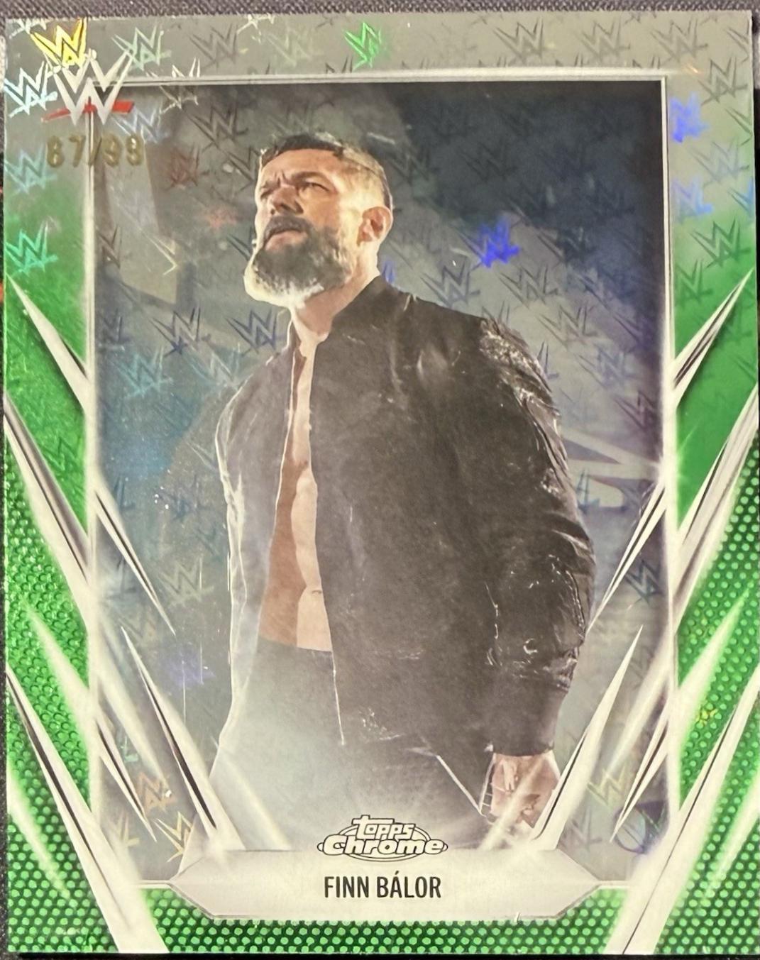 Finn Balor [Logofractor Green] #5