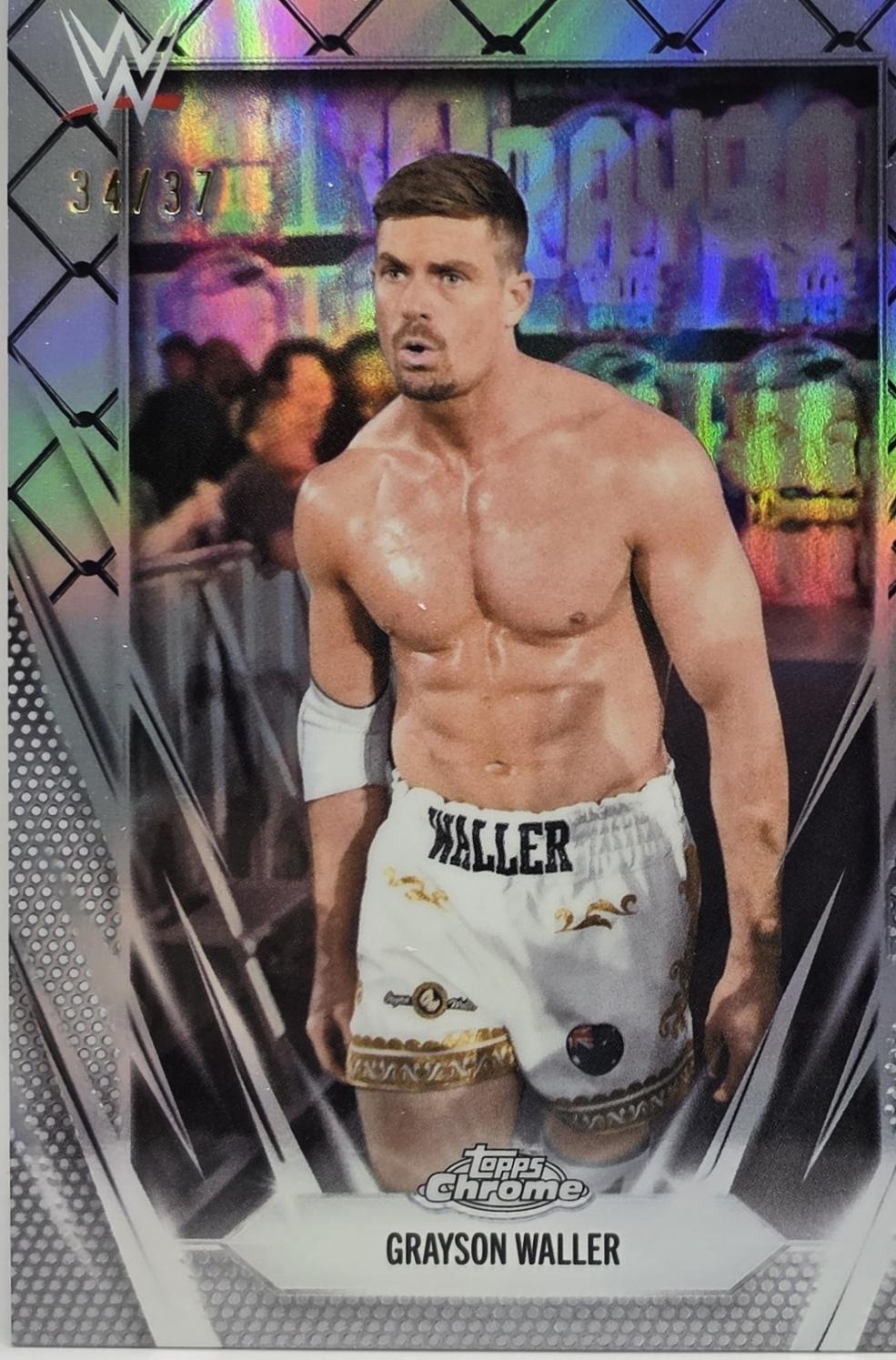 Grayson Waller [Steel Cage Refractor] #137