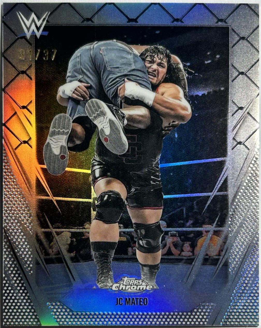 JC Mateo [Steel Cage Refractor] #100