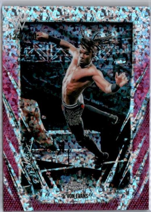 Je'Von Evans [Pink Mini Diamond Refractor] #186