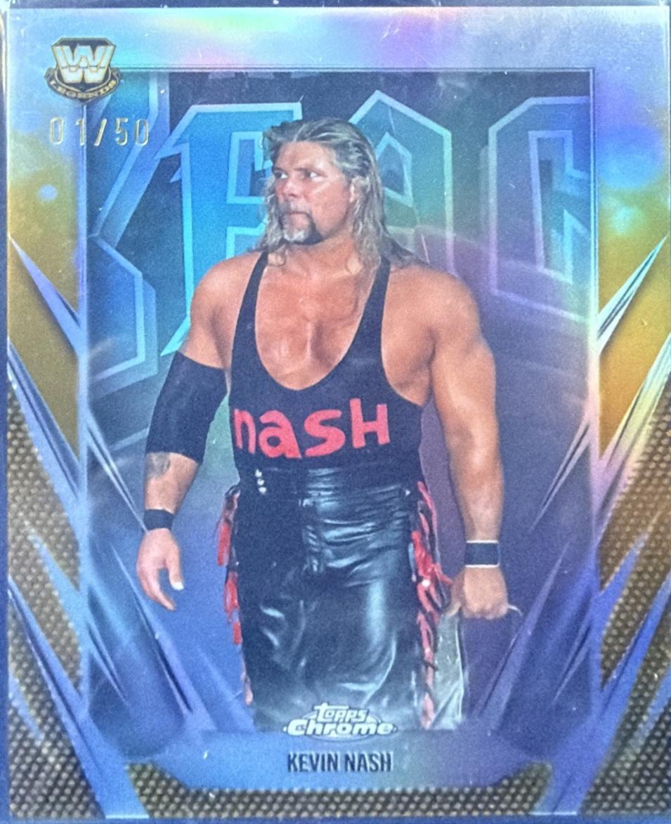 Kevin Nash [Gold Refractor] #24