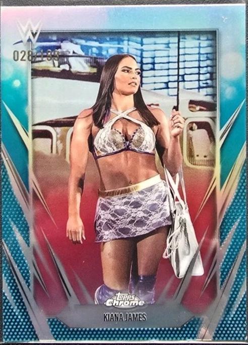 Kiana James [Aqua Refractor] #82