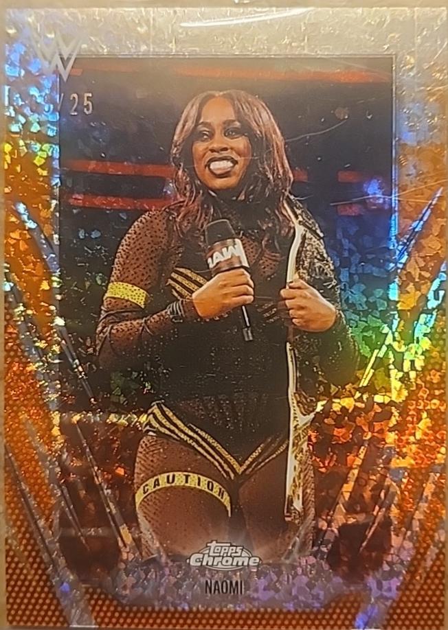 Naomi [Orange Mini Diamond Refractor] #156