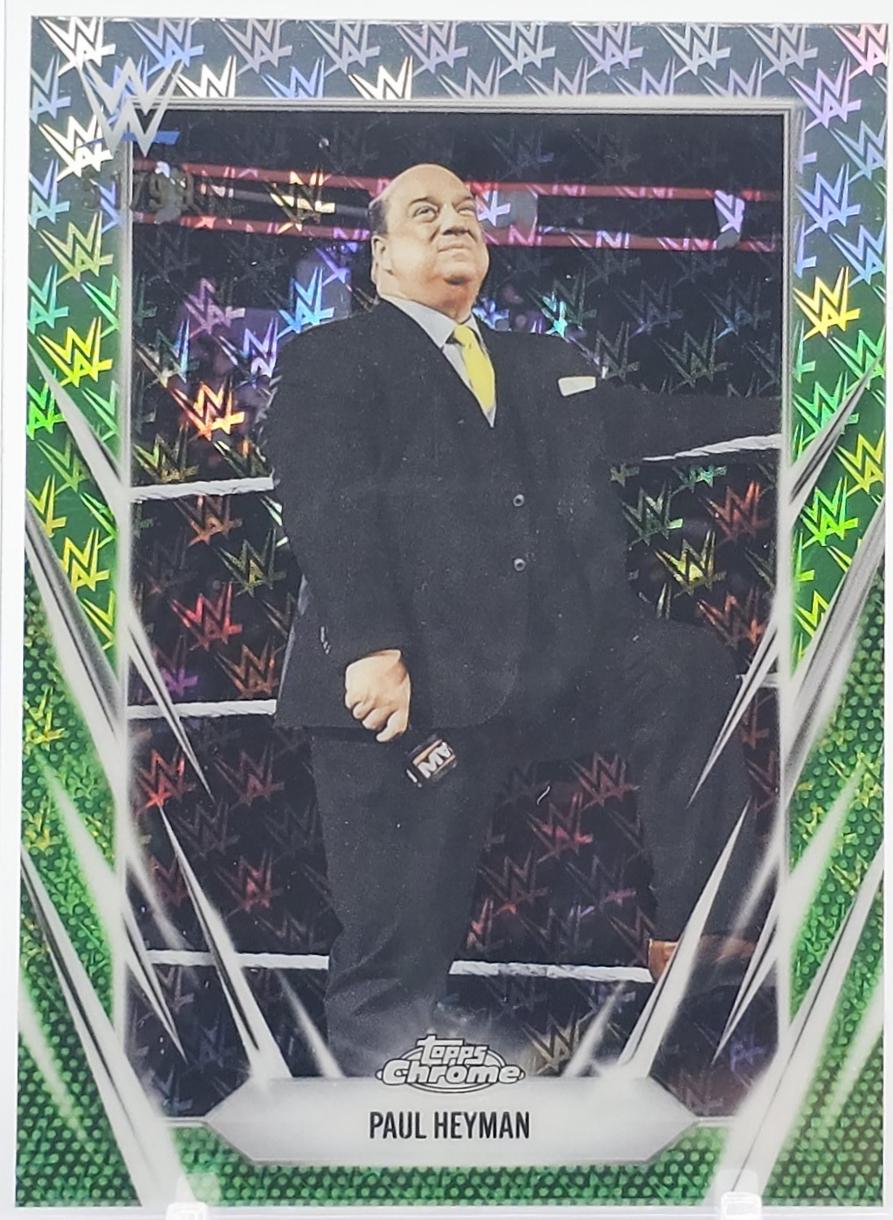 Paul Heyman [Logofractor Green] #44