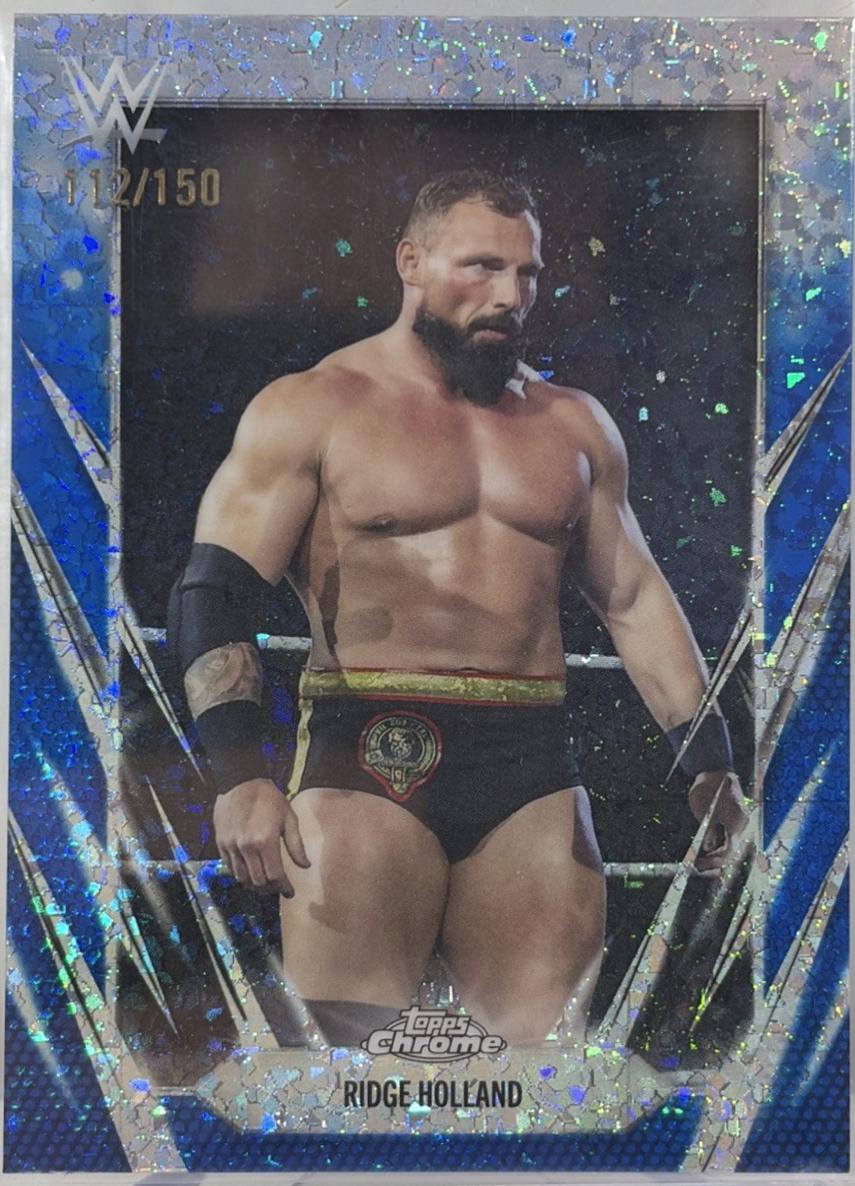 Ridge Holland [Blue Mini Diamond Refractor] #128