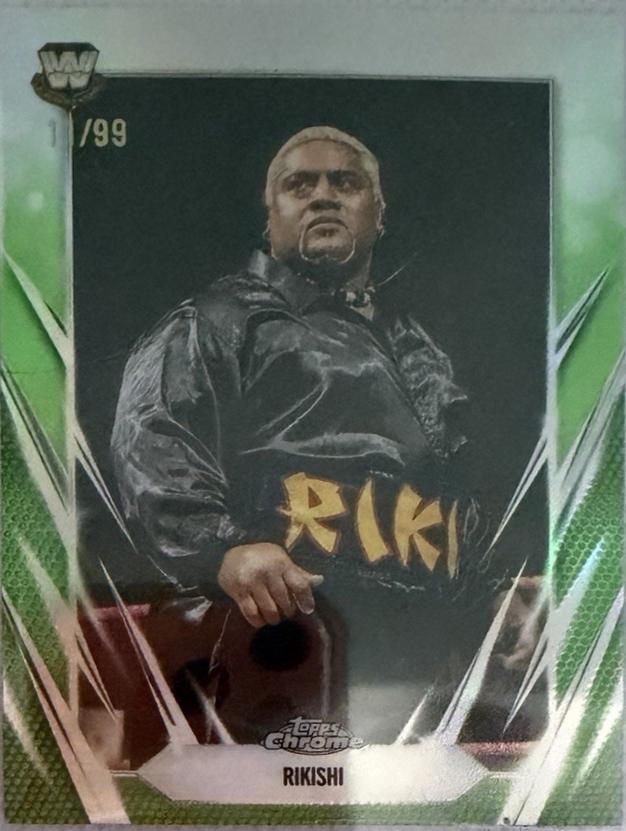 Rikishi [Green Refractor] #92