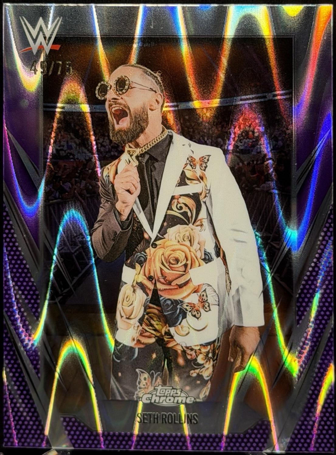 Seth Rollins [Purple RayWave Refractor] #40