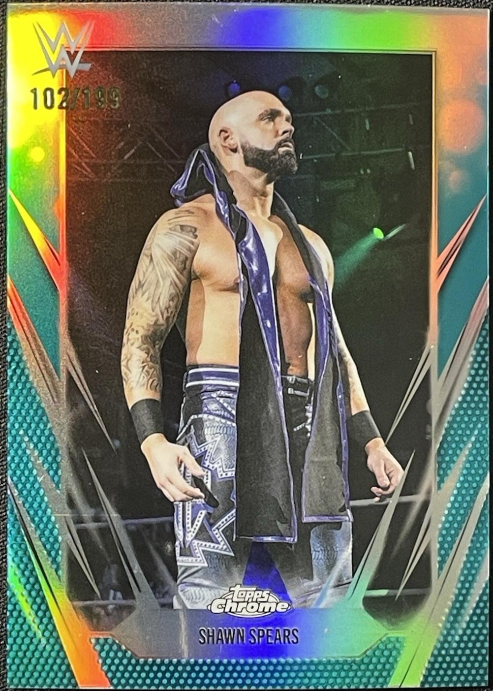 Shawn Spears [Aqua Refractor] #46
