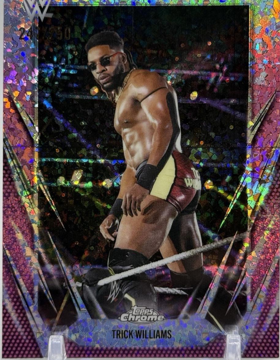 Trick Williams [Pink Mini Diamond Refractor] #52