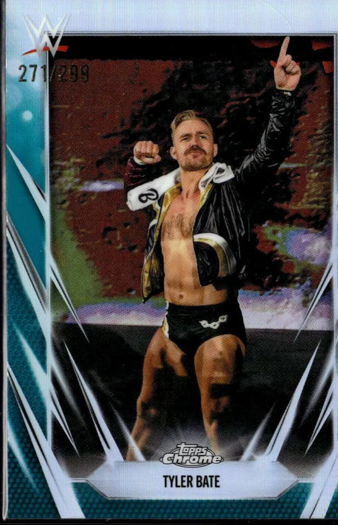 Tyler Bate [Aqua Refractor] #112