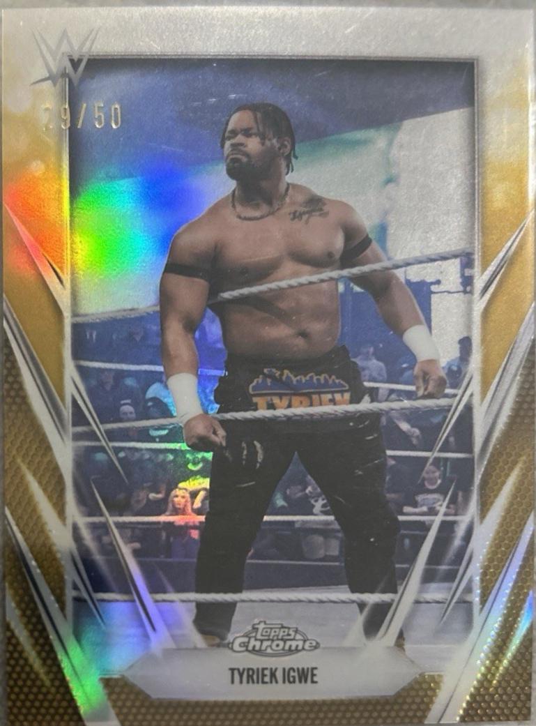 Tyriek Igwe [Gold Refractor] #190