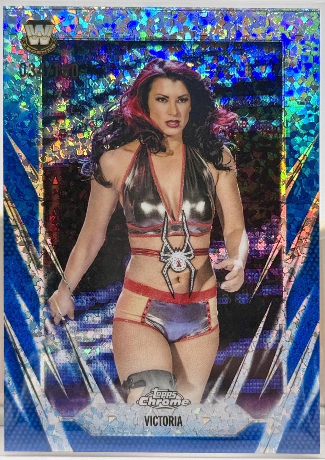 Victoria [Blue Mini Diamond Refractor] #114