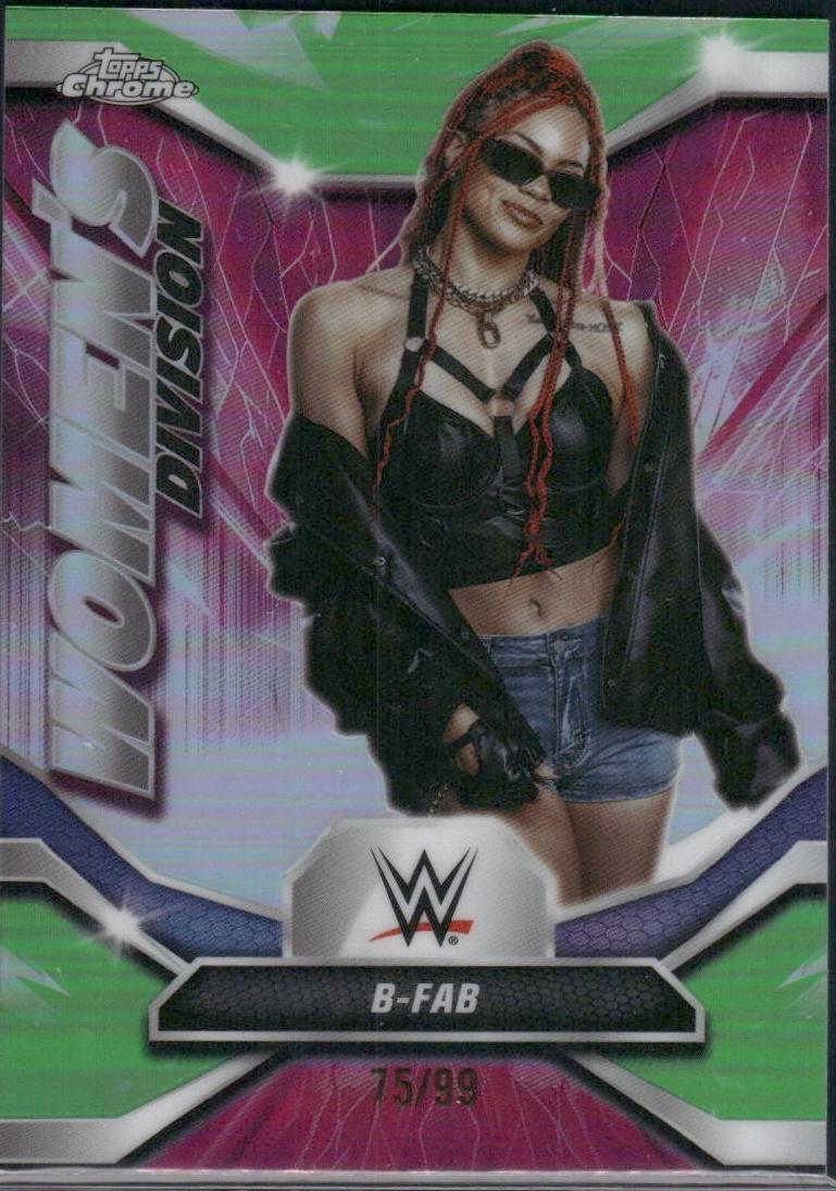 B-Fab [Green Refractor] #WDV-35