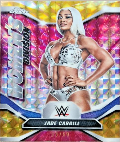 Jade Cargill [Gold Geometric Refractor] #WDV-26
