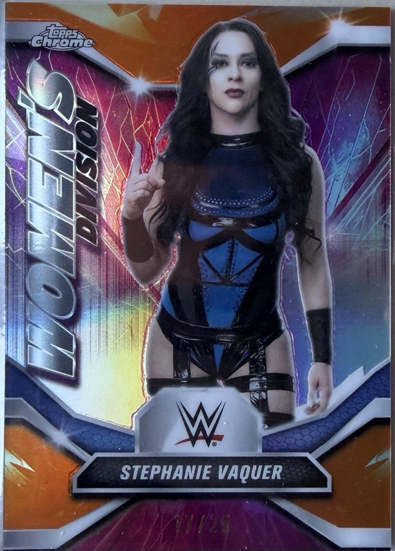 Stephanie Vaquer [Orange Refractor] #WDV-13