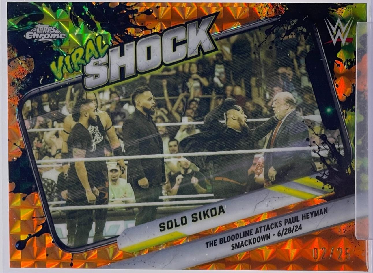Solo Sikoa [Orange Geometric Refractor] #VIR-16