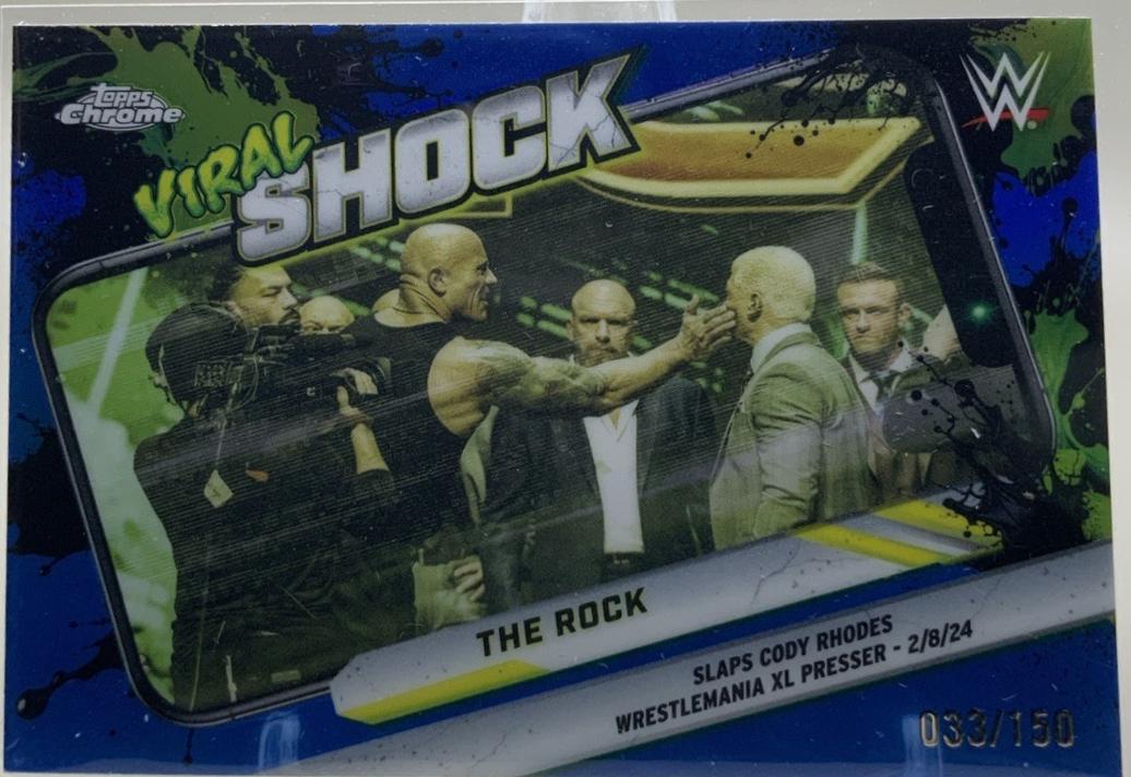 The Rock [Blue Refractor] #VIR-4