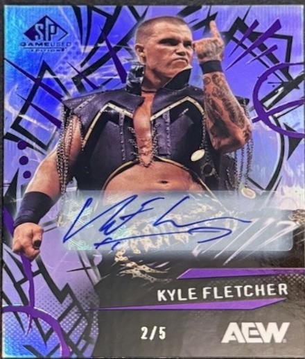 Kyle Fletcher [Purple Autograph] #55