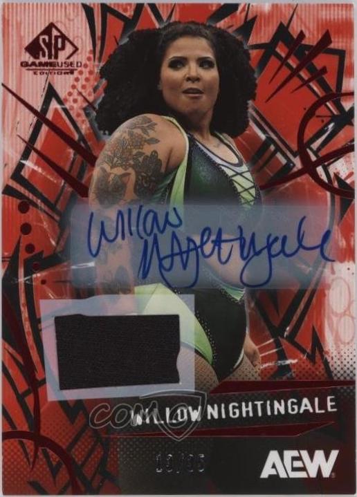Willow Nightingale [Red Memorabilia Autograph] #51