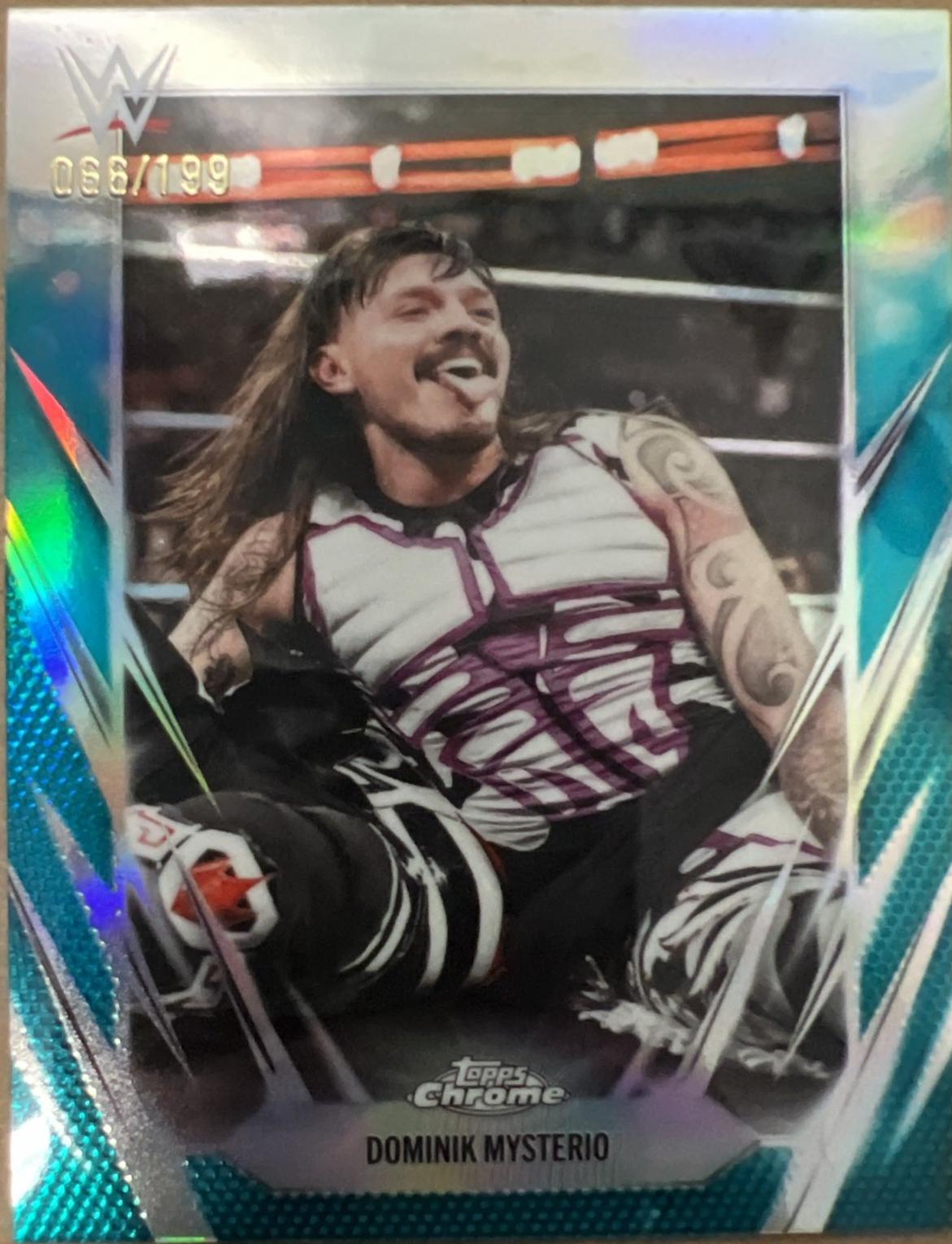 Dominik Mysterio [Aqua Refractor] #73