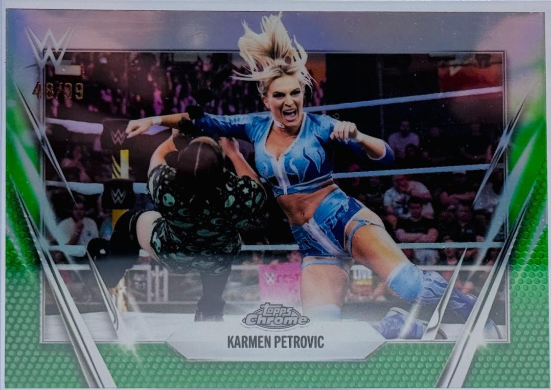 Karmen Petrovic [Green Refractor] #54