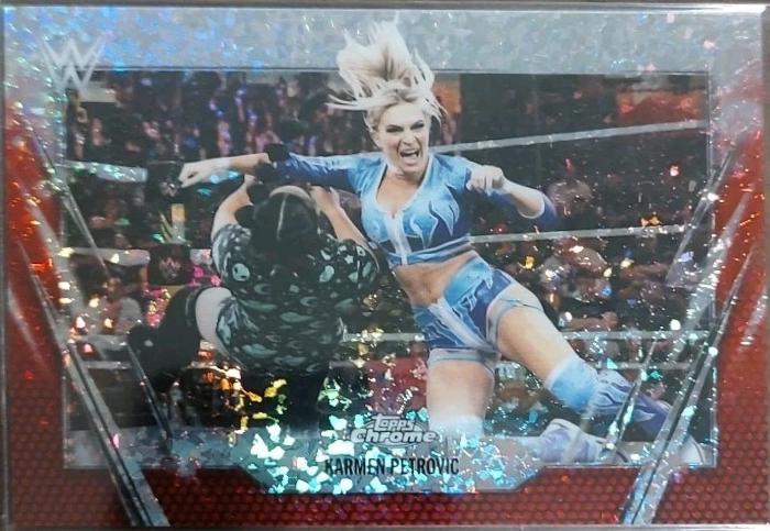 Karmen Petrovic [Red Mini Diamond Refractor] #54