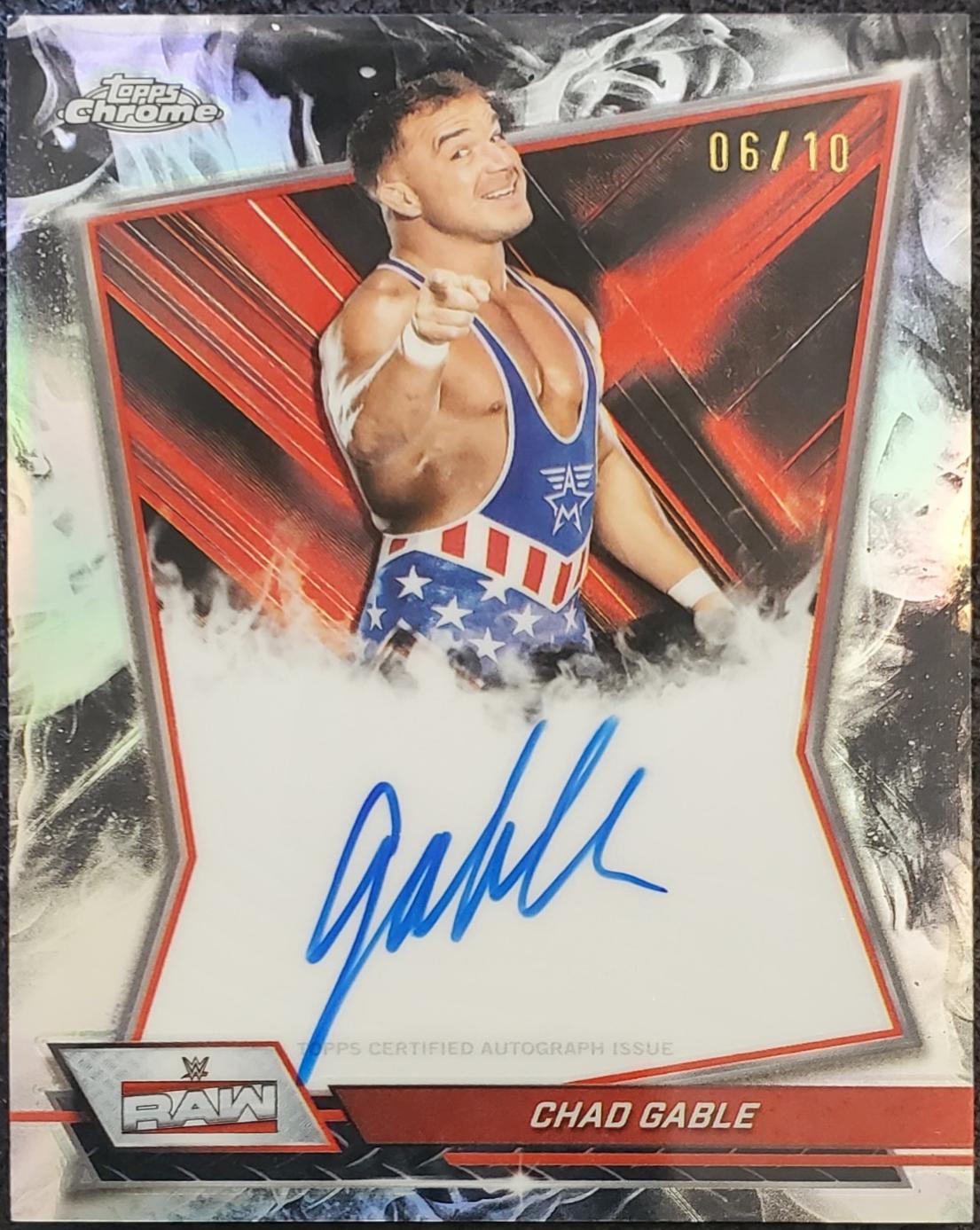 Chad Gable [Black Refractor] #RBA-CHA