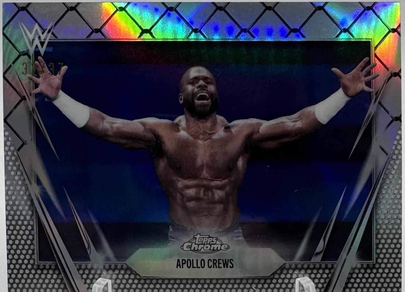 Apollo Crews [Steel Cage Refractor] #175