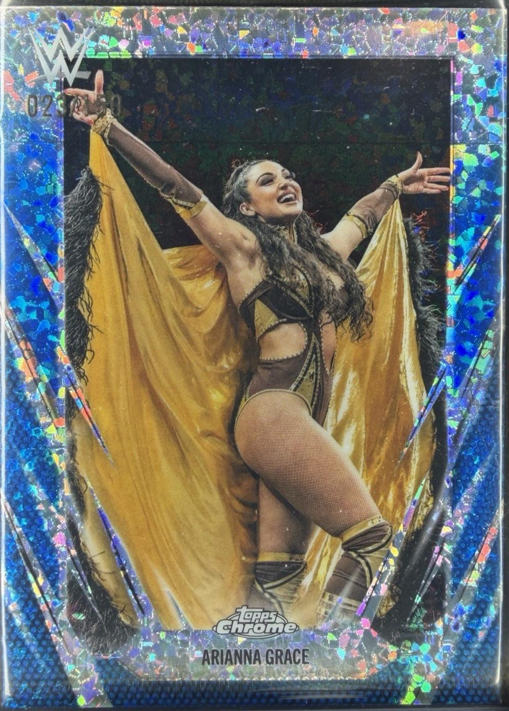 Arianna Grace [Blue Mini Diamond Refractor] #118