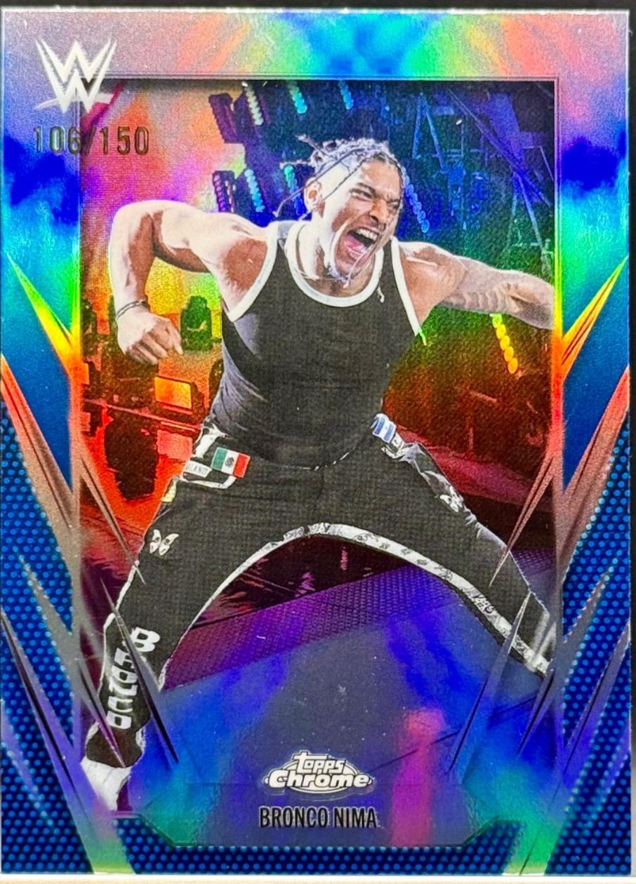 Bronco Nima [Blue Refractor] #103