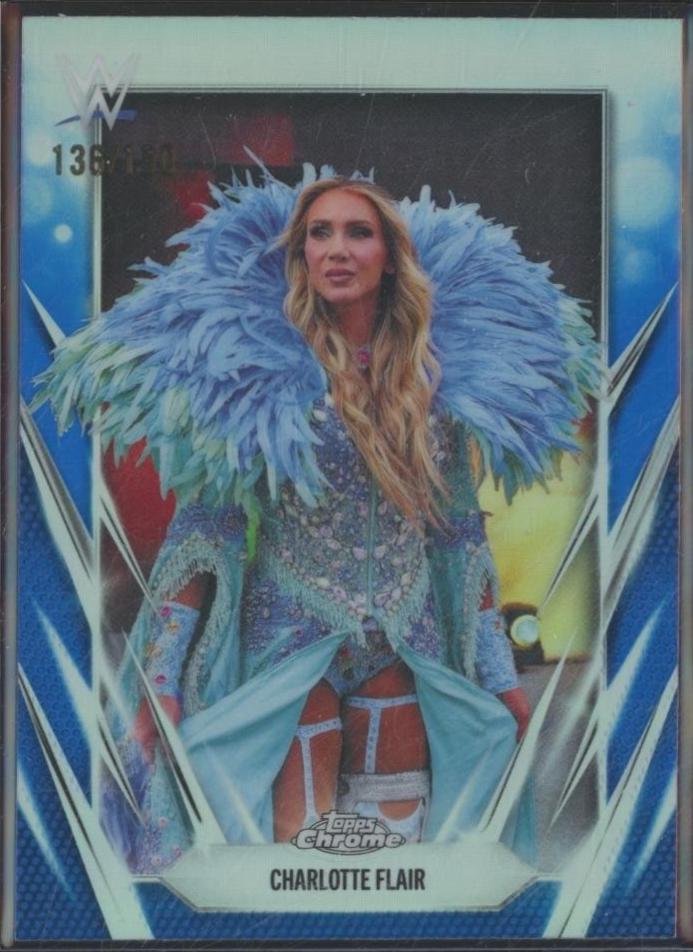Charlotte Flair [Blue Refractor] #89