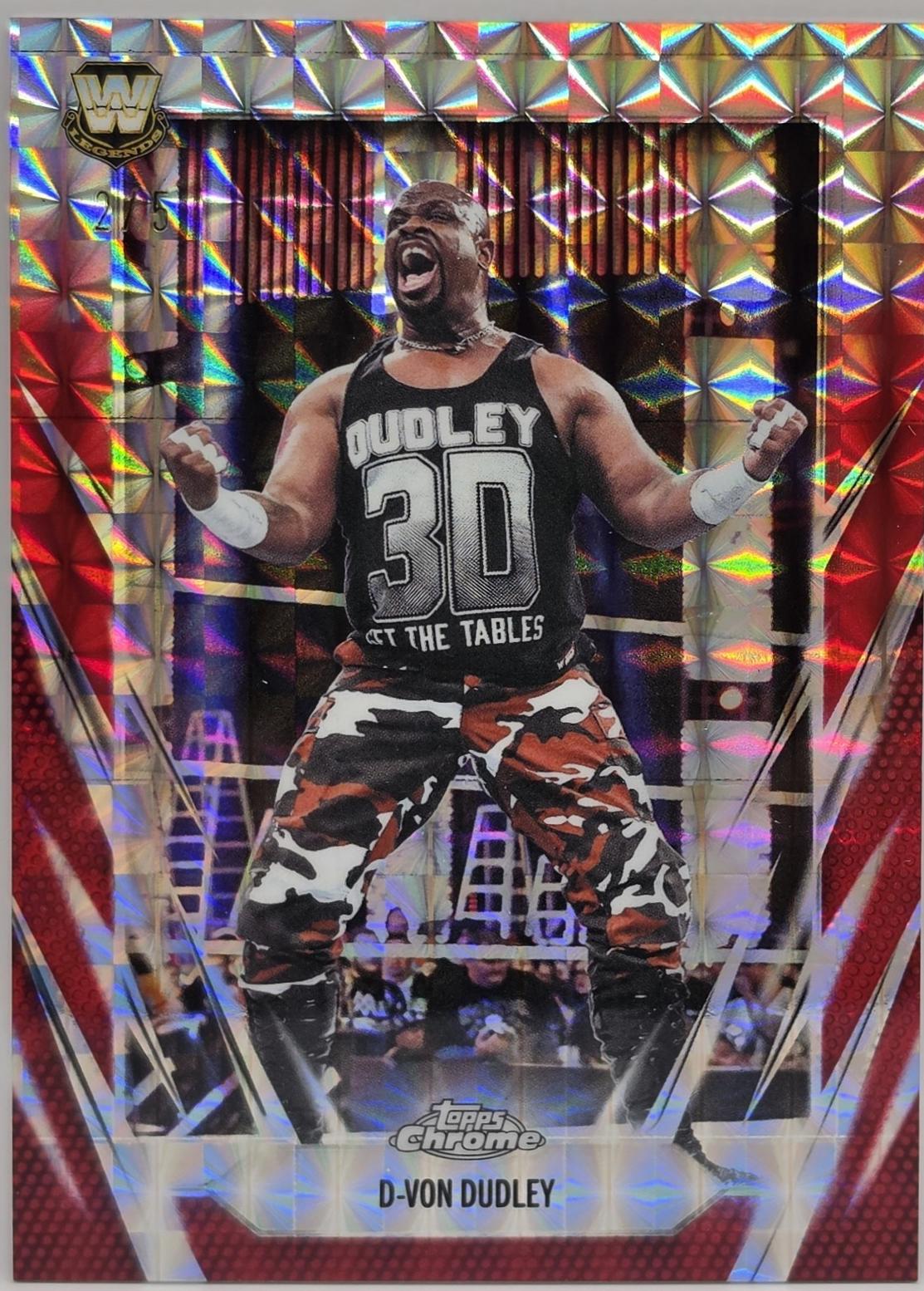 D-Von Dudley [Red Geometric] #198