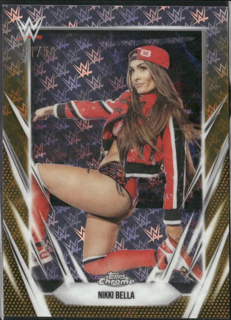 Nikki Bella [Logofractor Gold] #194