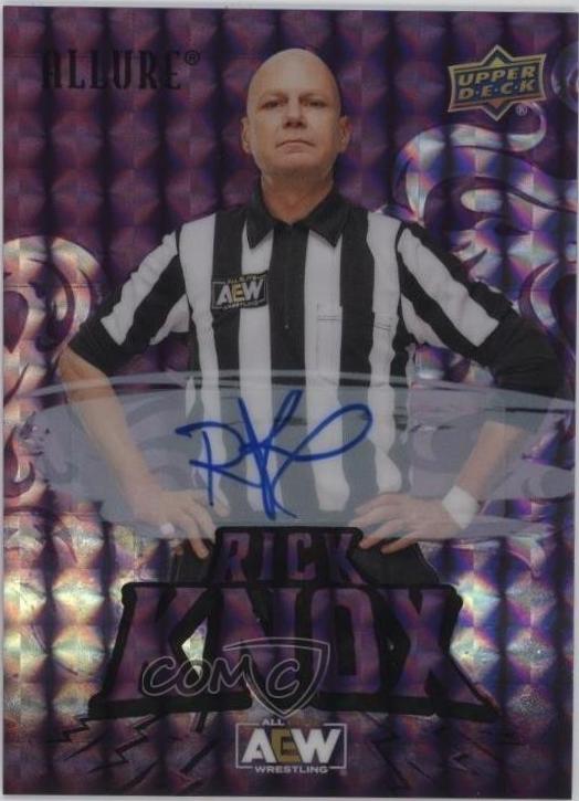 Rick Knox [Purple Diamond SP Red Autograph] #121