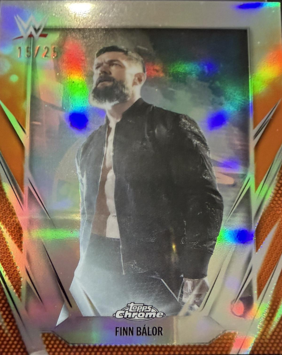 Finn Balor [Orange Refractor] #5