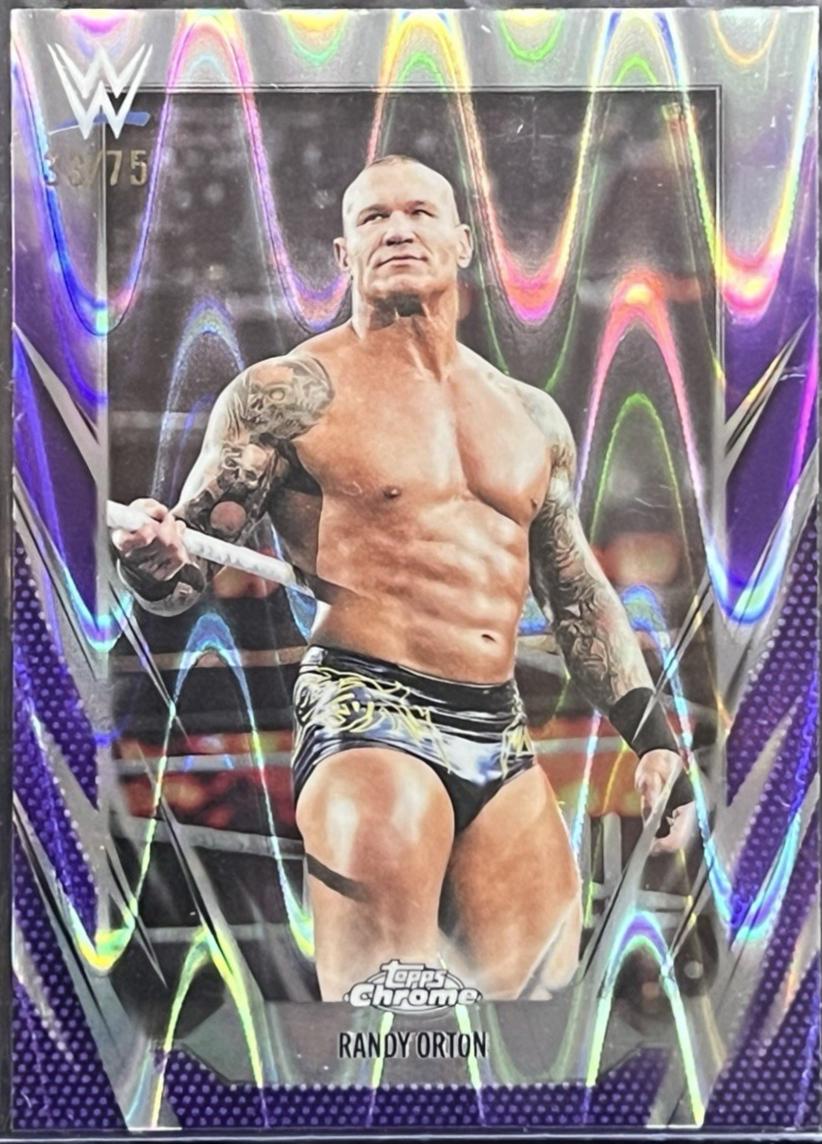 Randy Orton [Purple RayWave Refractor] #72