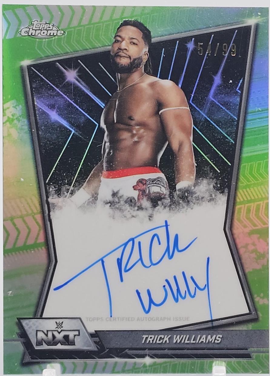 Trick Williams [Green Refractor] #NXT-TRI
