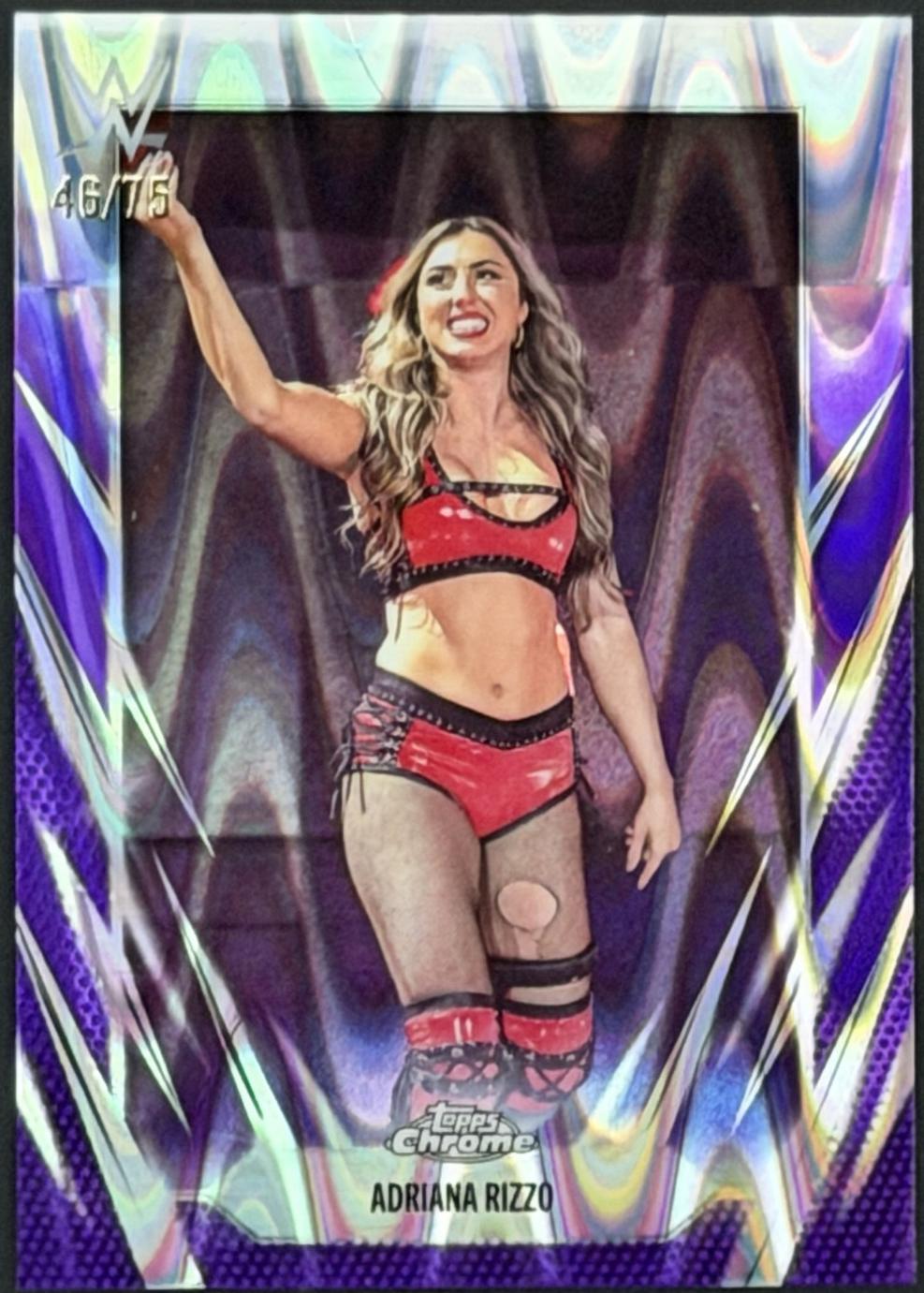Adriana Rizzo [Purple RayWave Refractor] #167