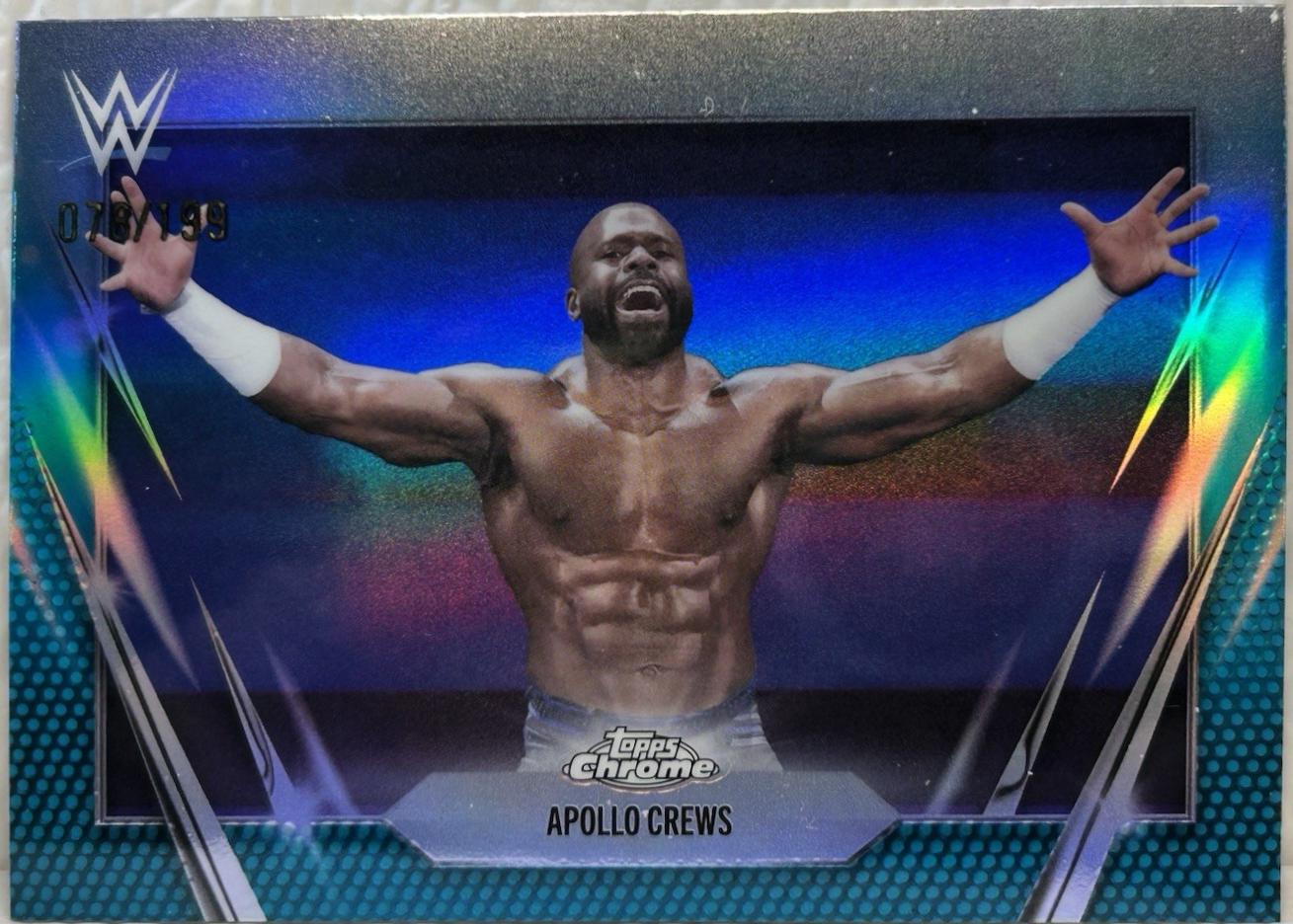 Apollo Crews [Aqua Refractor] #175