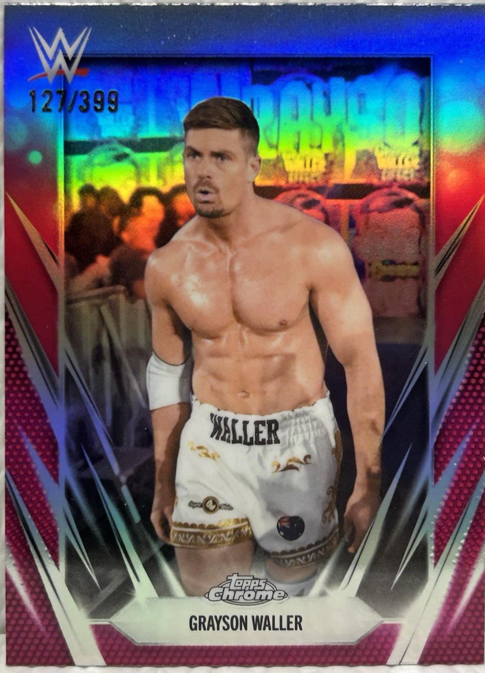 Grayson Waller [Magenta Refractor] #137