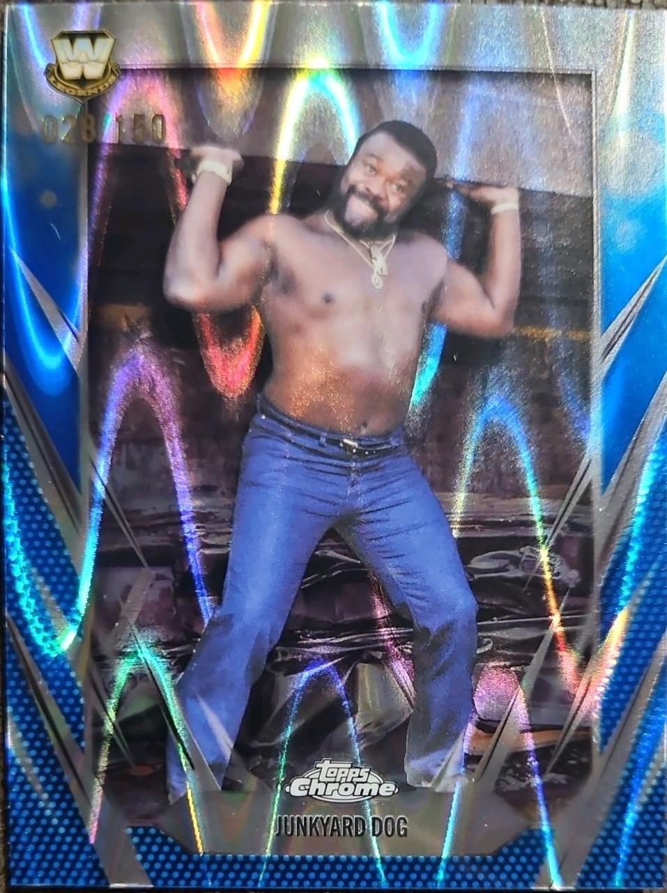 Junkyard Dog [Blue RayWave Refractor] #102